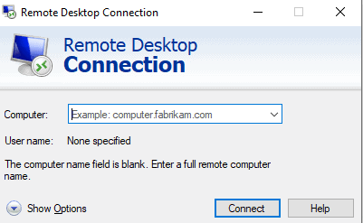 Remote-Desktop-Verbindung